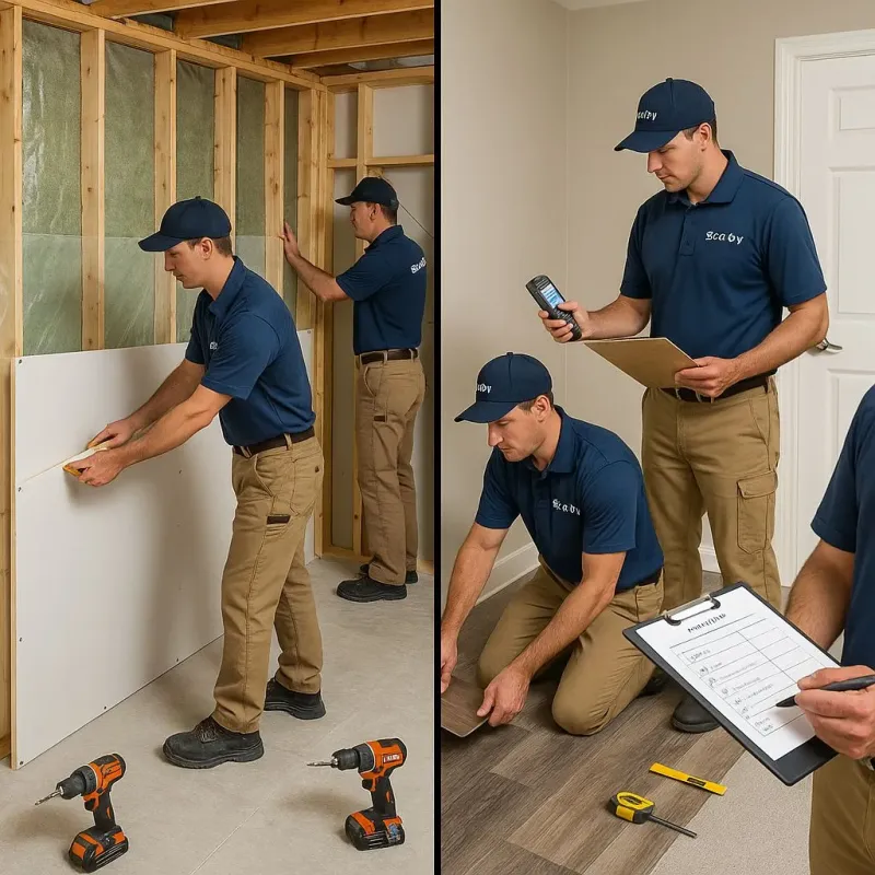 Repairs and Reconstruction process in Price County, WI